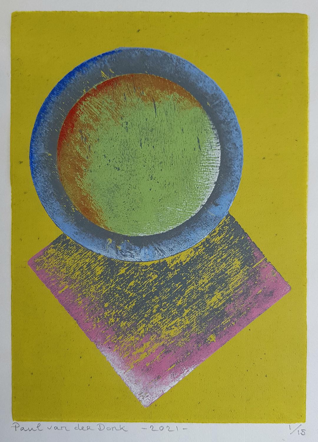 " Kaasplankje "nr 1 / 15 € 150.- incl lijst